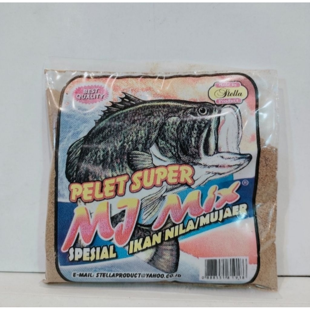 PELET SPECIAL MJ- MIX UMPAN SPECIAL NILA MUJAIR STELLA PRODUCT