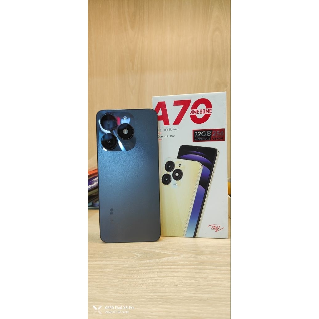 HP itel A70 second full set 4/256gb