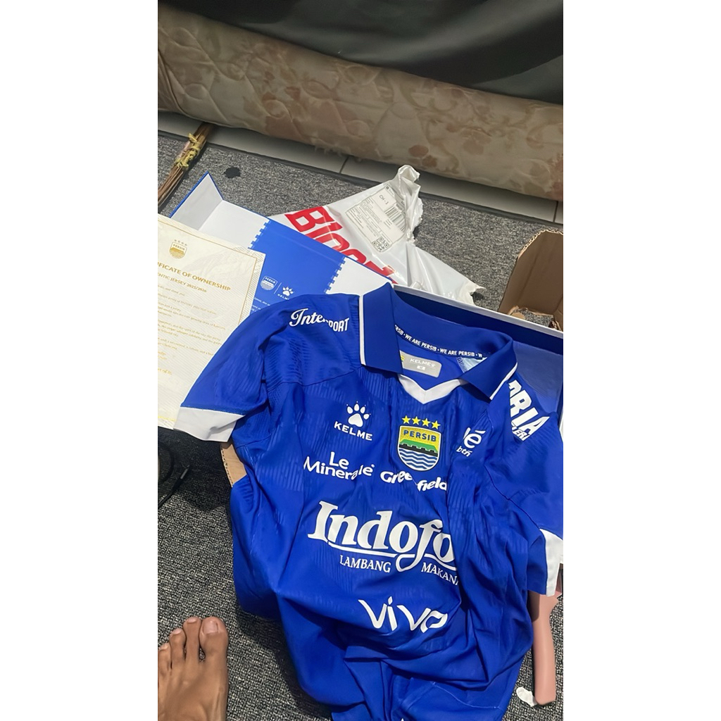 Jersey persib player issue