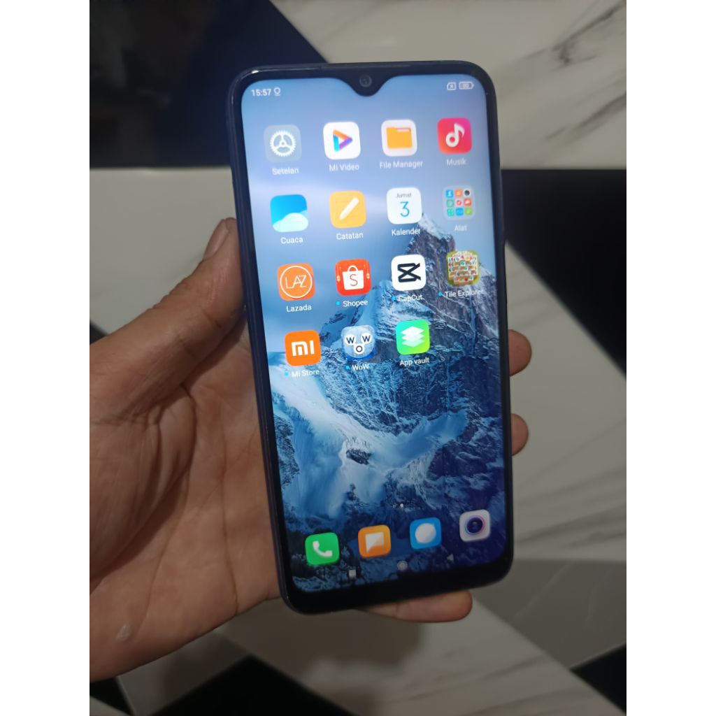 mesin hp redmi note 8 minus imei/wifi Ram 3/32 unit