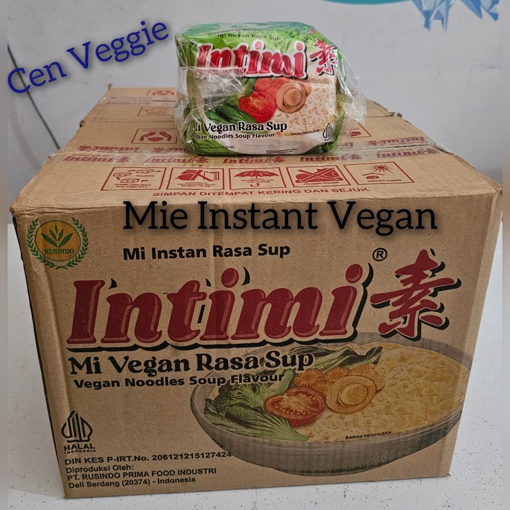 Mie Intimi kuah vegan