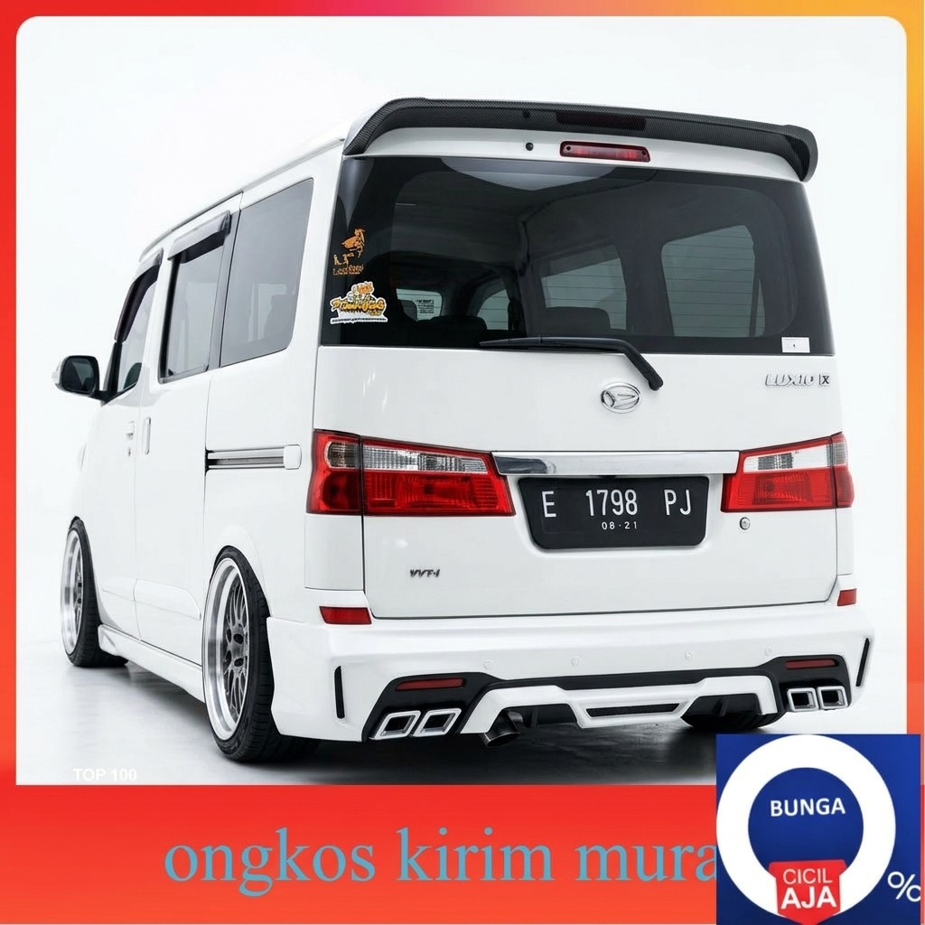 bumper banting harga Sparepart Mobil Bodykit daihatsu luxio/ granmax / granmax ONGKOS KIRIM MURAH be