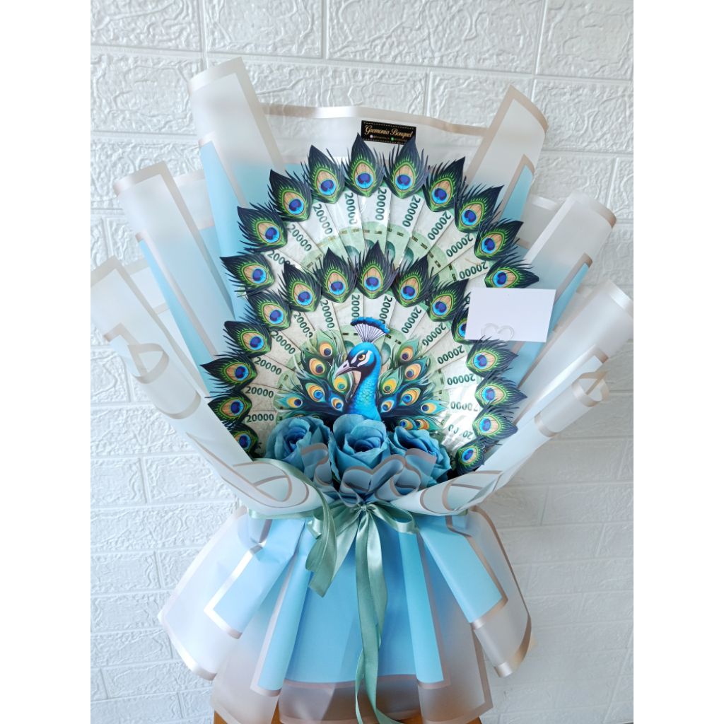 Gremonia bouquet - buket uang merak