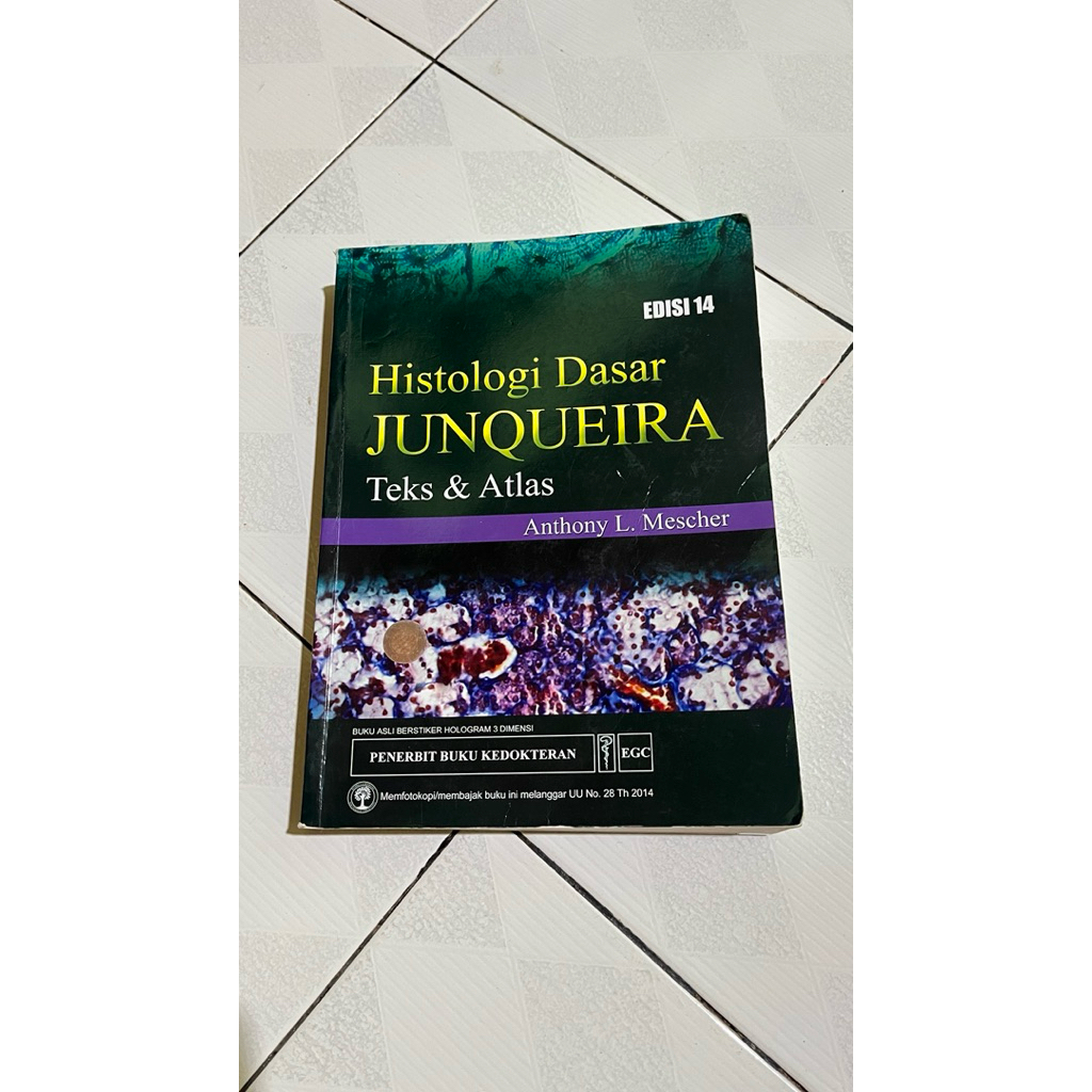 PRELOVED Buku Histologi Dasar Junqueira Edisi 14