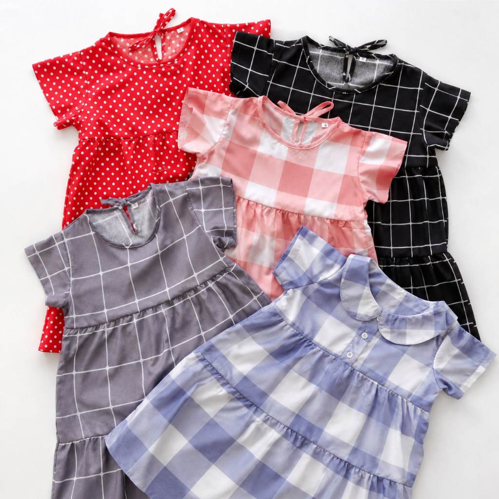 Dress anak / daster anak size 3 umur 3-4 tahun