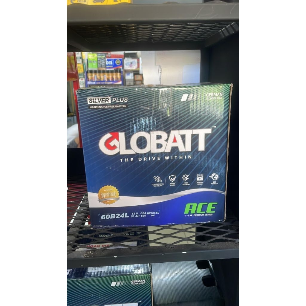 Aki Globatt NS60/L/LS CRV/HRV/Civic Turbo/Livina/Ertiga/Xpander