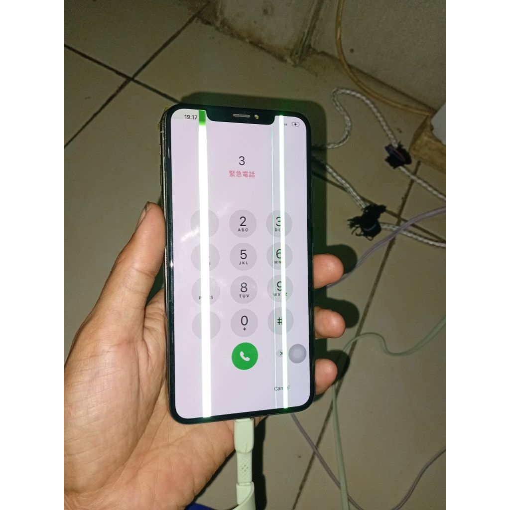 Lcd iphone xs max original copotan minus