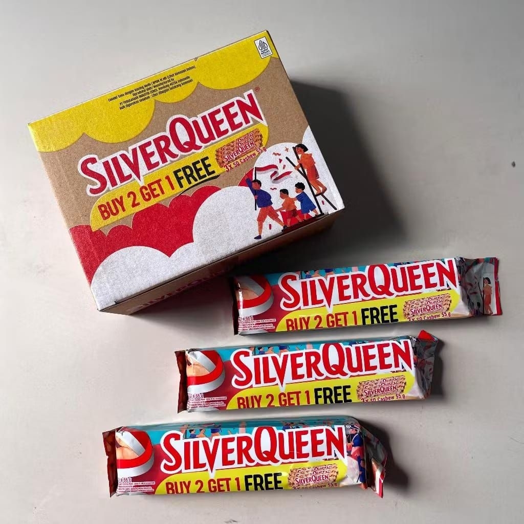 SILVERQUEEN COKELAT 52GR SPECIALPACK MEDE BESAR(X18PCS)EXP TERBARU