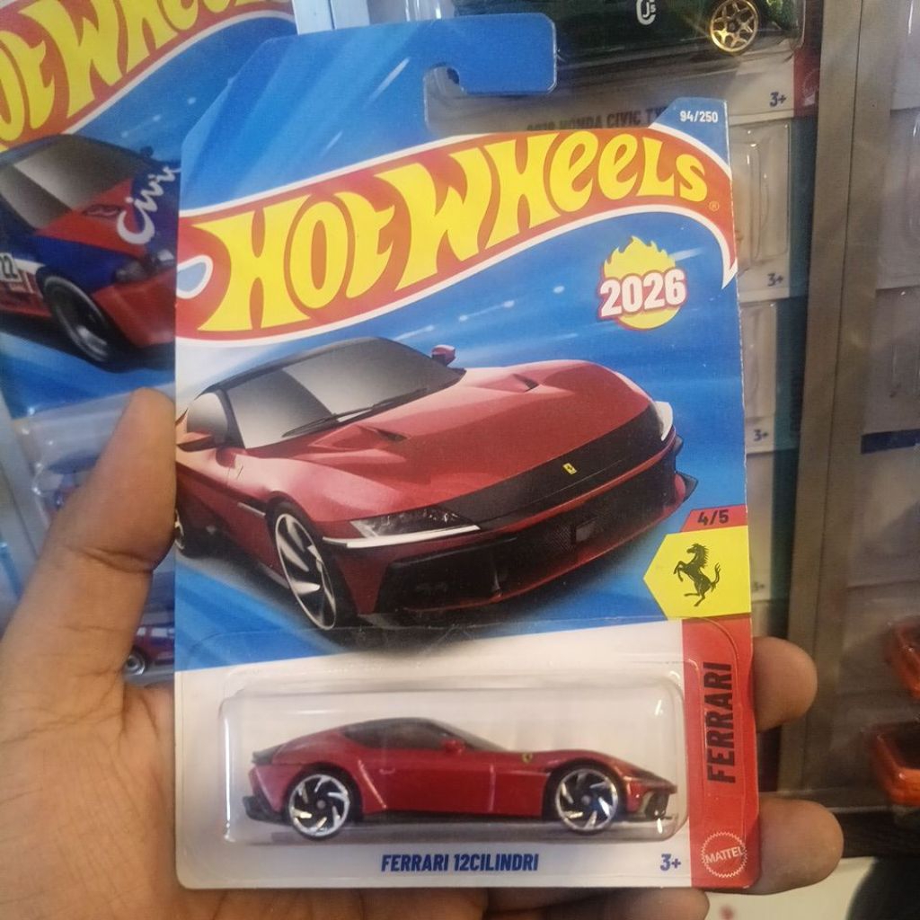 hotwheels FERRARI 12 CILINDRI