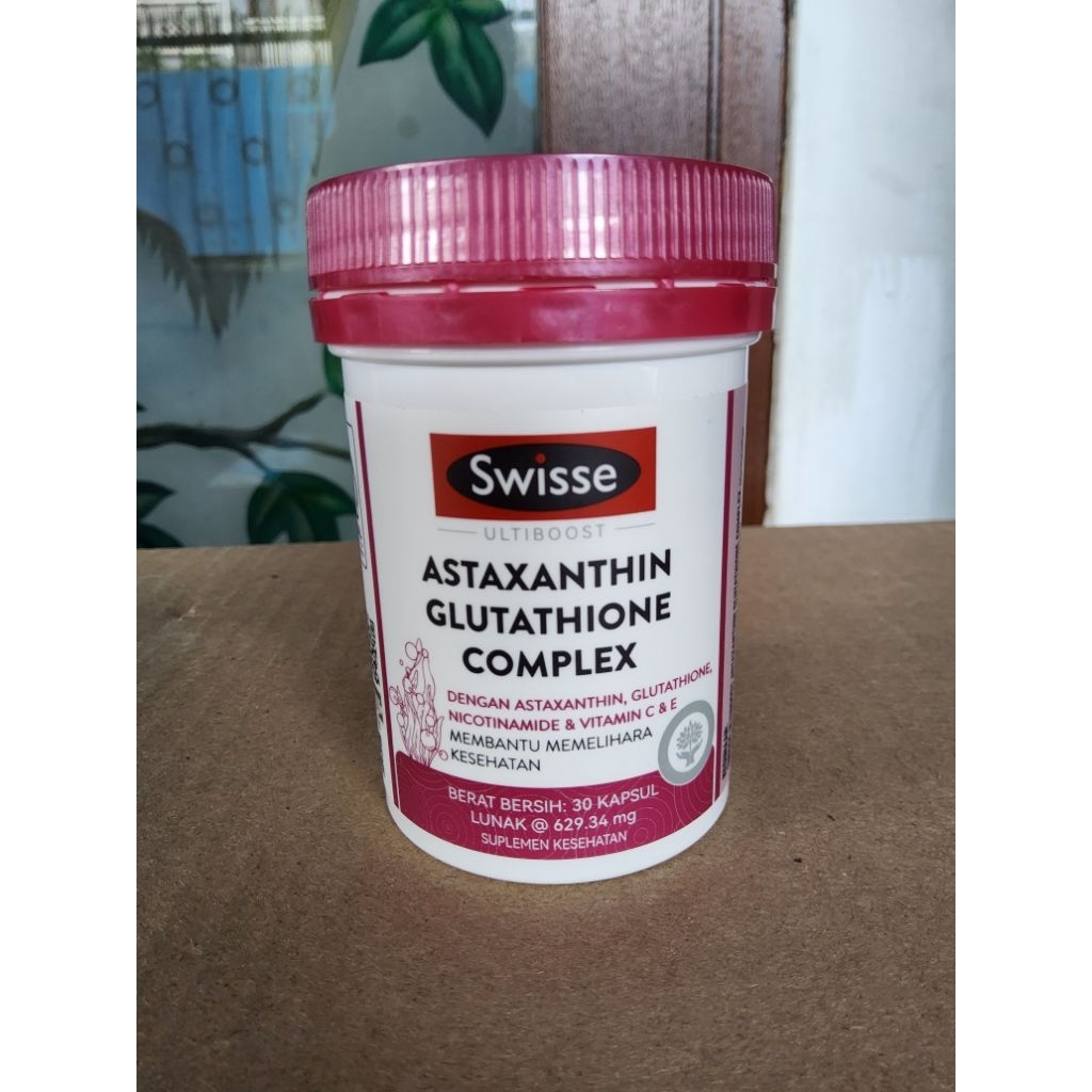 Swisse Astaxanthin Glutathione Complex Vitamin Kehehatan Kulit