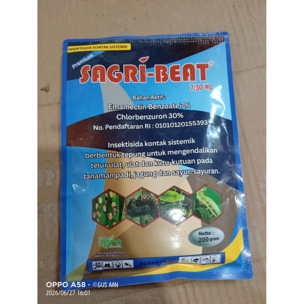 insektisida SAGRI-BEAT 200gr