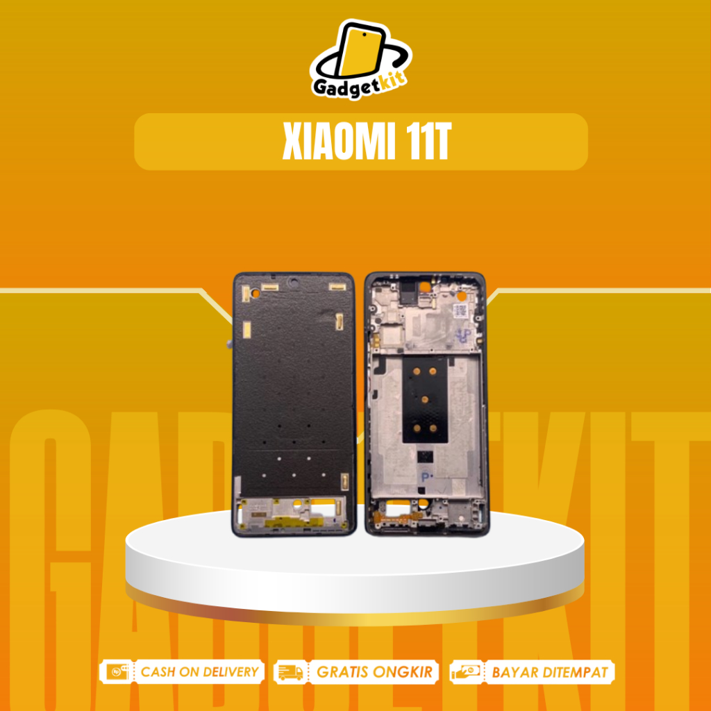 FRAME MIDDLE TULANG TENGAH RANGKA HOUSING LCD XIAOMI 11T / MI 11T / MI11T ORIGINAL COPOTAN