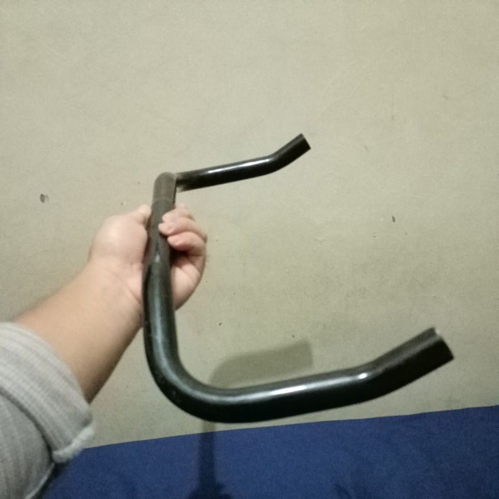 HANDLE BAR BULLHORN SEPEDAH NON OS (STANDAR)