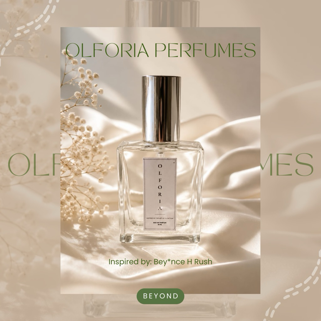 Olforia BEYOND Eau de Parfum Inspired by Bey*ncé He*t Rush | Parfum Wanita Fruity Floral Tropical Ta