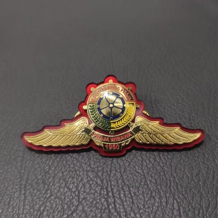 ATRIBUT PDH WINGS POL PP  AKRILIK PIN SATPOL PP