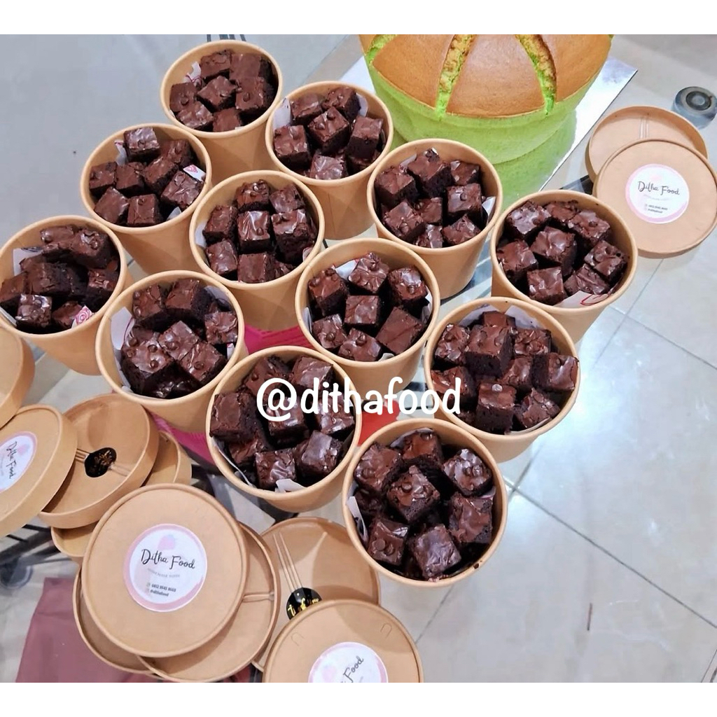 Brownies Cup / Brownies Mini Bites