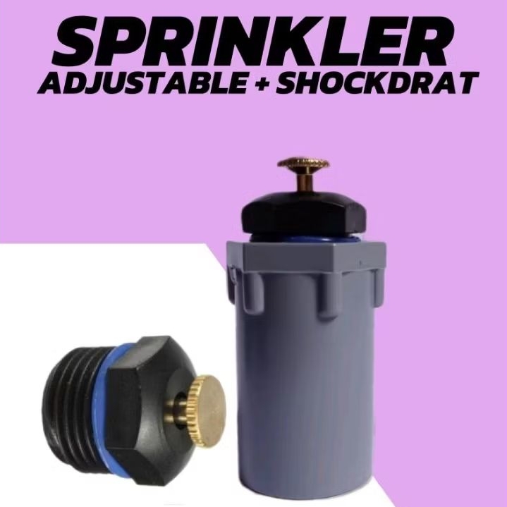 SPRINKLER ADJUSTABLE & SHOCKDRAT SPRINKLER TAMAN AIR SPRINKLER KABUT