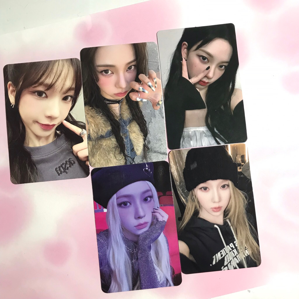 [BACA DESKRIPSI] AESPA KARINA WINTER JIMIN MINJEONG QQ RICHMAN MD POB TUSPI MAUNG KUKU LD BENE NABAT