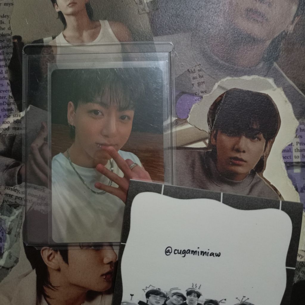 [Ready] Photocard Jungkook Golden Lucky Draw UMS | PC JK Golden LD UMS Japan