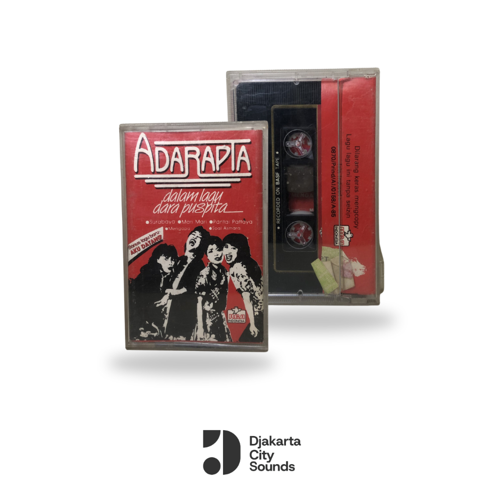 Kaset Pita Adarapta - Dalam Lagu Dara Puspita