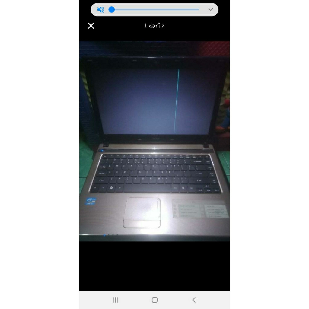 laptop acer 4752 minusan