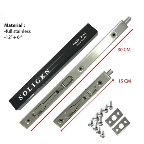 GRENDEL TANAM/GRENDEL PINTU TANAM SOLIGEN (ORIGINAL/STAINLESS STEEL)