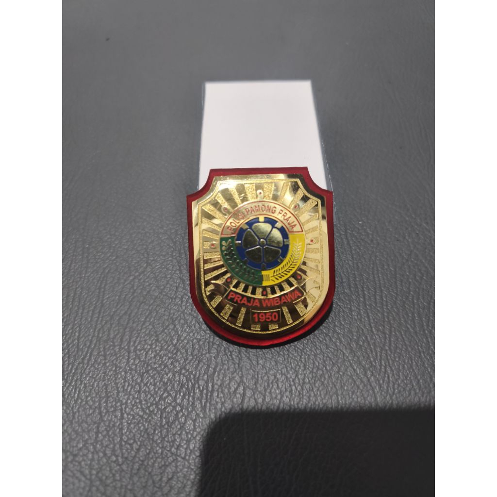 LOGO KEWENANGAN POL PP Atribut PDH PIN SATPOL PP