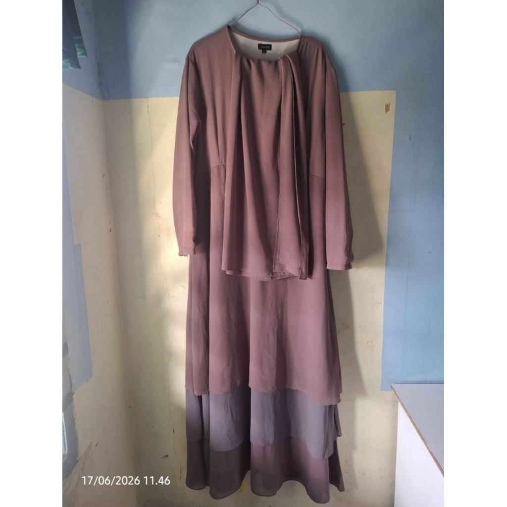 PL abaya aisha dress jamise syari