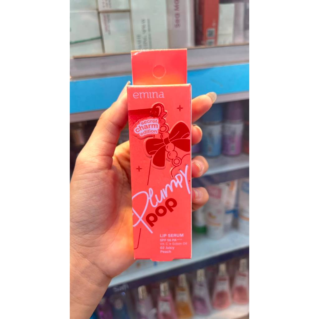 EMINA PLUMPY POP LIP SERUM - SHADE LENGKAP // JSELECTIV X JHON KOSMETIK // SERUM BIBIR EMINA - ORI B
