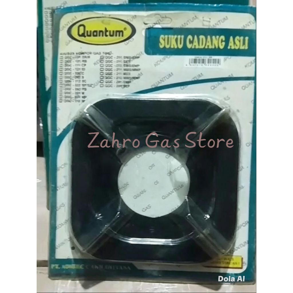 Tatakan Kompor Quantum Kotak QGC-211/221 SES Original & Persamaan