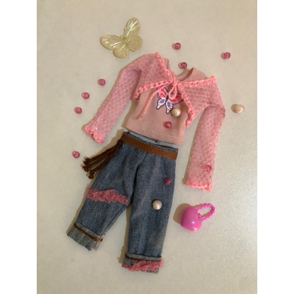 outfit/baju barbie diaries handmade limited edition