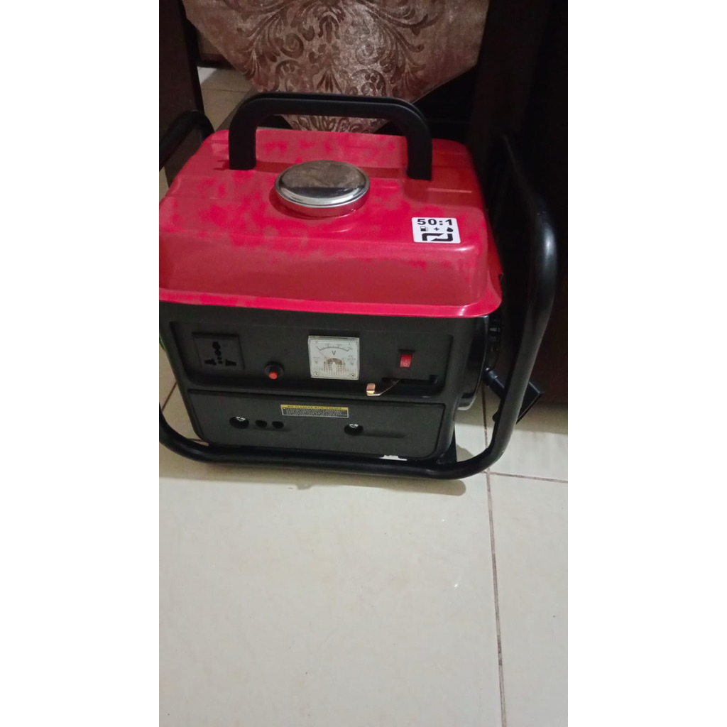 Genset portable 650W kondisi bekas