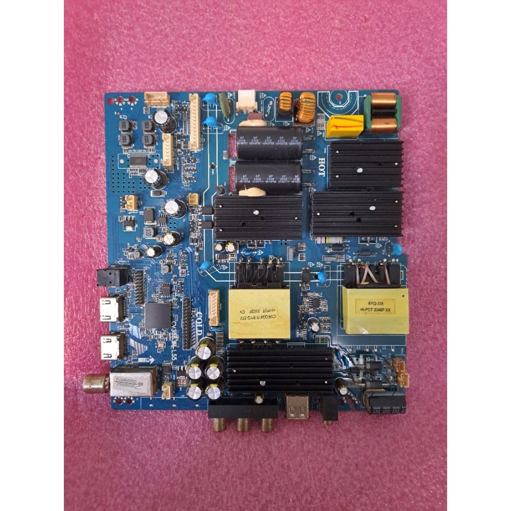MB-Mainboard mesin Tv polytron PLD 40BV8958