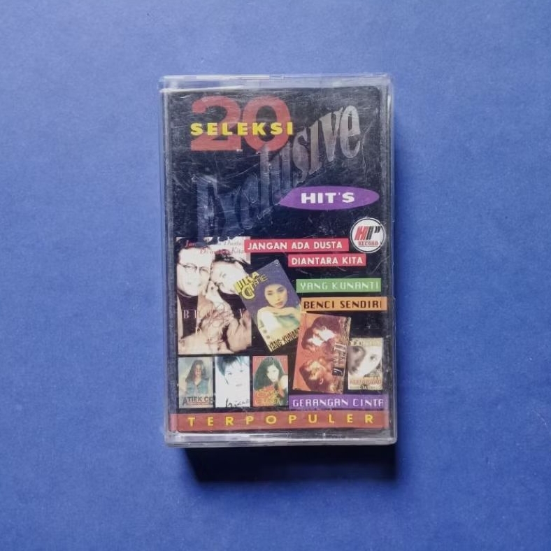 Kaset Pita 20 Seleksi Exclusive Hits Prod PT Musica Studio's
