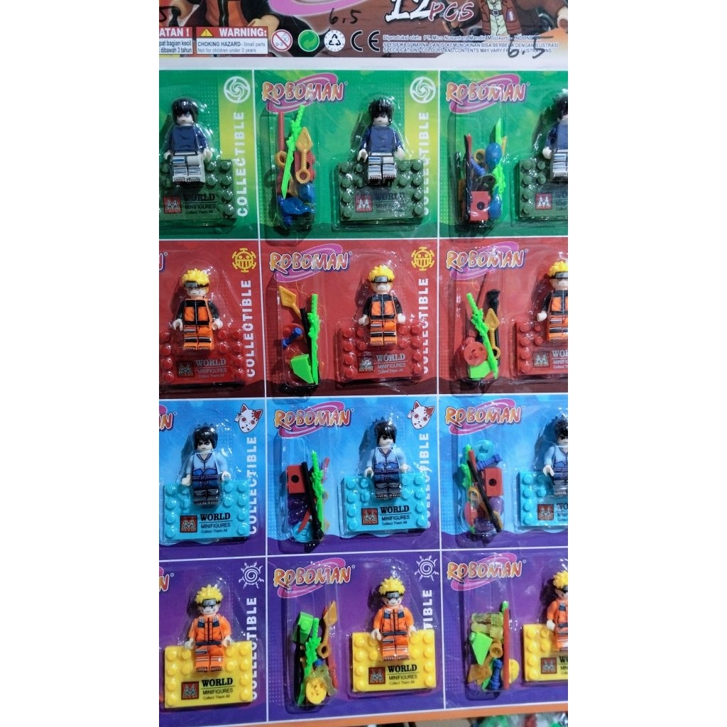 action figure naruto/lego brick naruto