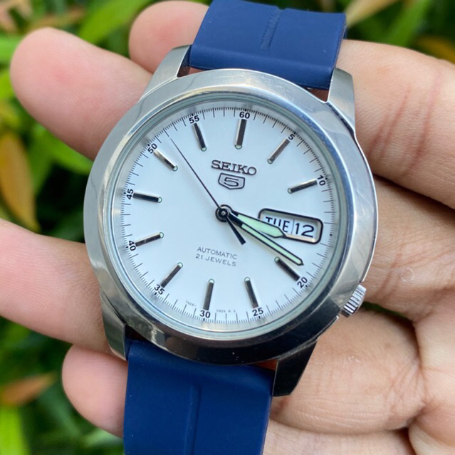 Jam tangan Seiko 5 SNKE 49-K1 Automatic japan 7S2GB bibtage jadul kuno antik classic fashion pria wa