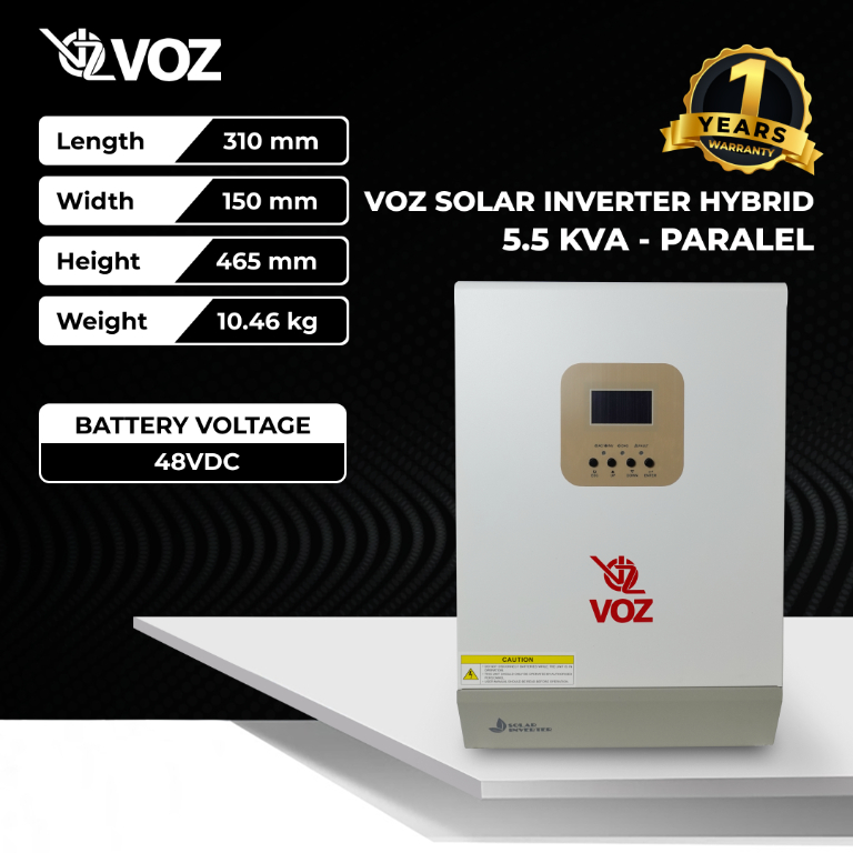 Solar Inverter Hybrid 5.5 Kva + Paralel