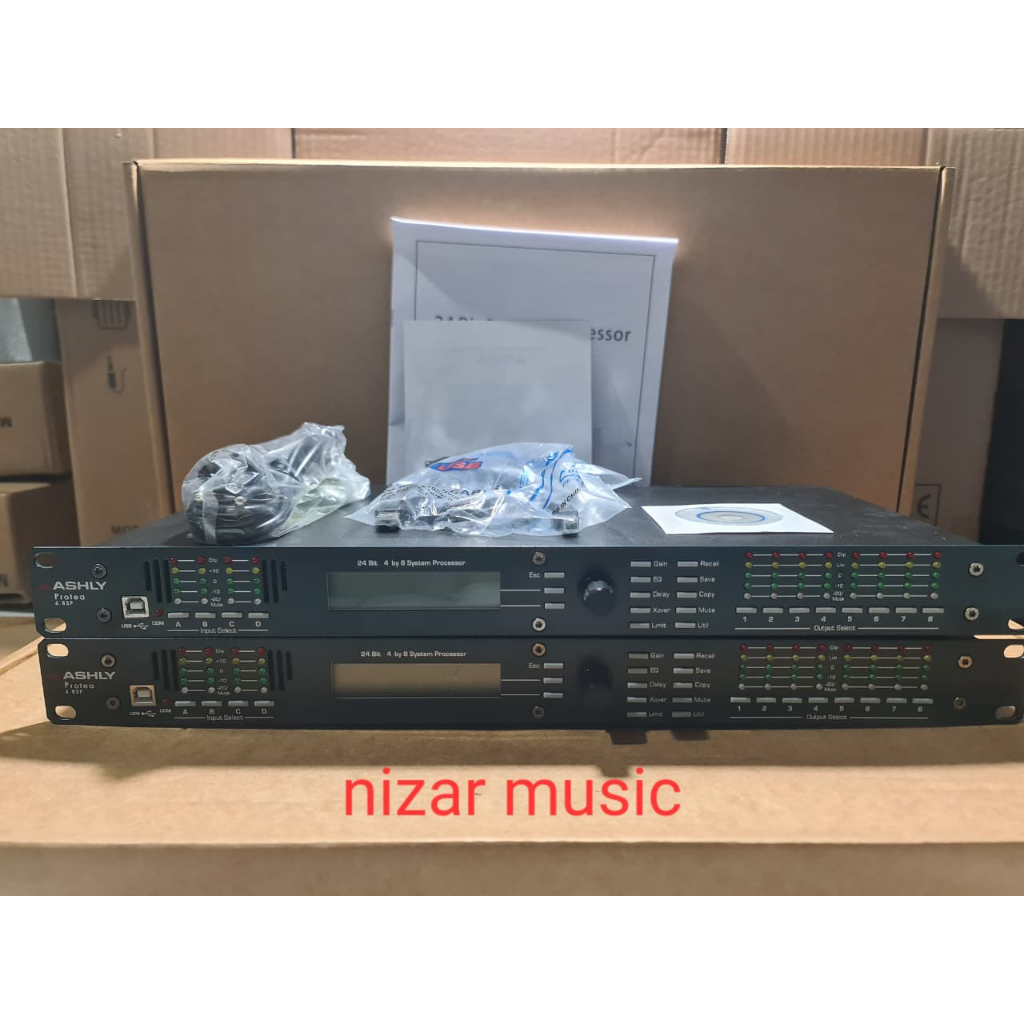 Management speaker Ashly Protea 4.8 SP 4 in 8 out / ASHLY PROTEA 4.8 SP