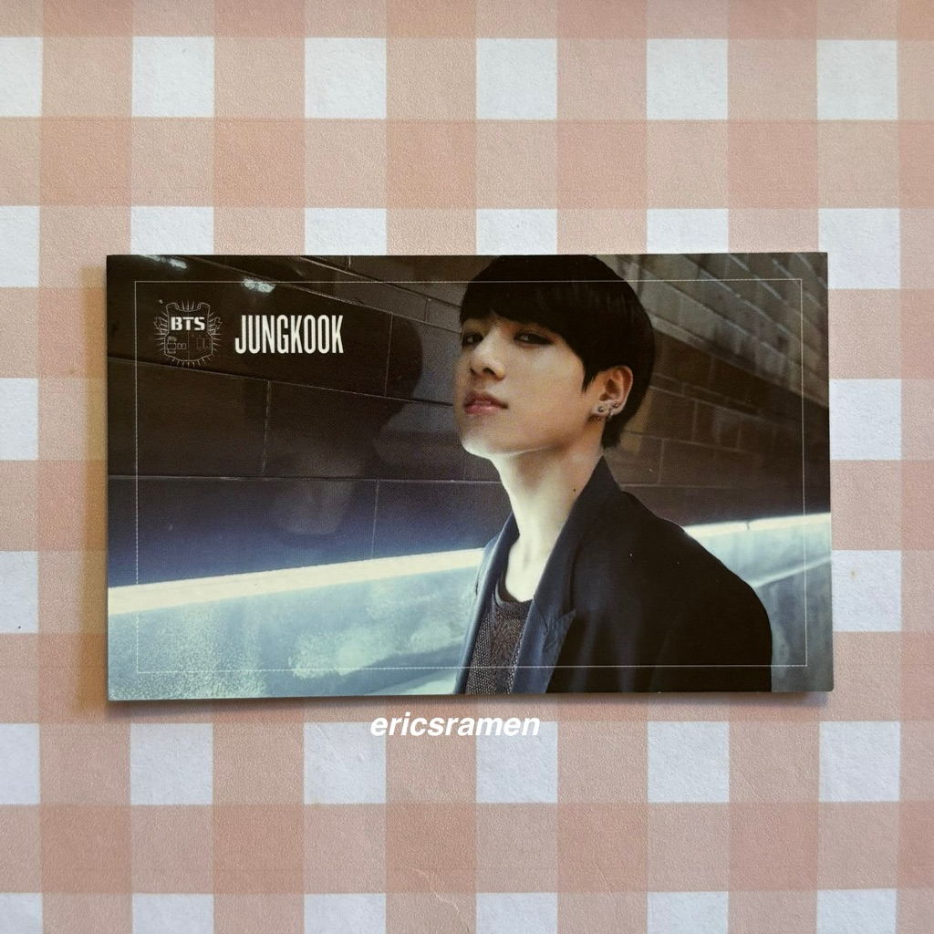 BTS Jungkook Dark & Wild Photocard PC DNW