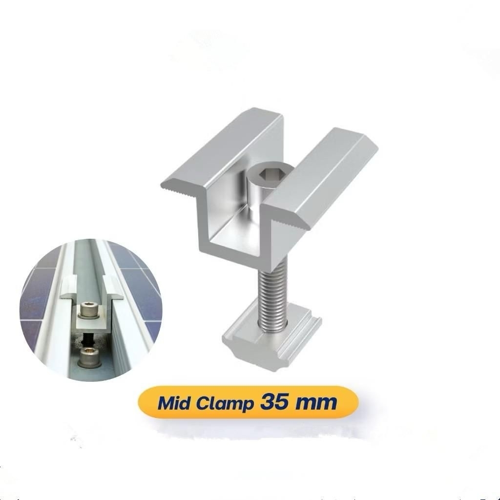 Bracket Mid Clamp Panel Surya 35MM
