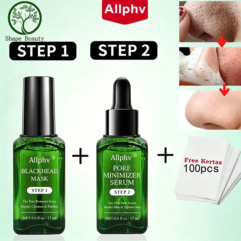[BPOM] ALLPHV Masker Komedo Hidung Step 1 Pembersih Komedo & Pori-Pori Wajah