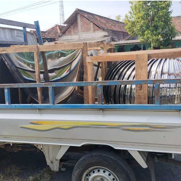 Turbin Ventilator Atap Murah Surabaya | Uk, 24 Inch Ventilator Atap Rumah Pabrik Gudang Stainless