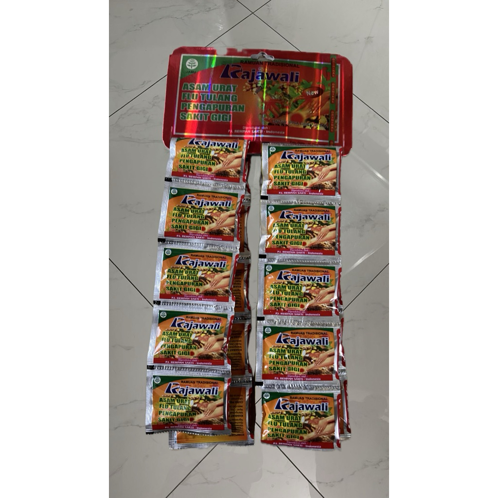 RAJAWALI KAPSUL ORIGINAL RENCENG 20sachet