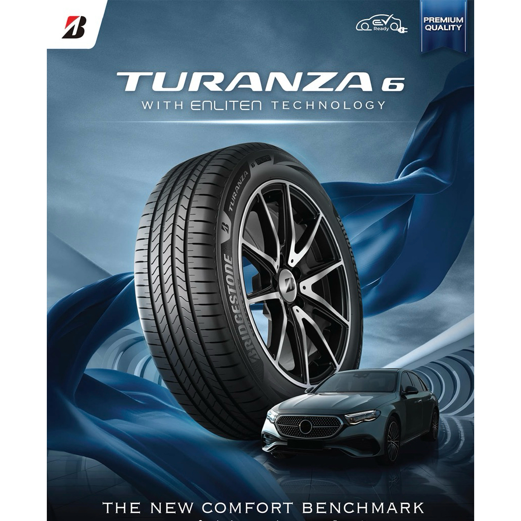 Ban mobil 225/50 r17 Bridgestone Turanza 6 ukuran 225 50 17 size 225/50r17 Turanza6