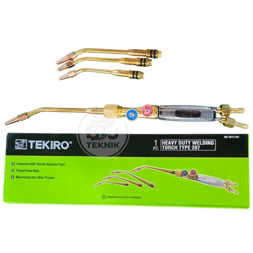 Blander Las Gloor TEKIRO HEAVY DUTY WELDING TORCH TYPE 207