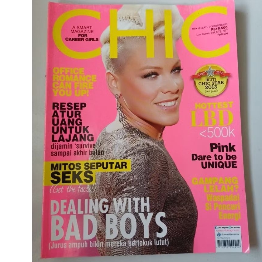 Majalah Chic 2013/Majalah bekas bagus/majalah murah