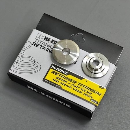 RETAINER H4R RENTENER KLEP TITANIUM BATANG 4.5MM 5MM UNIVERSAL MIO SMILE SPORTY BEAT SCOOPY ORIGINAL
