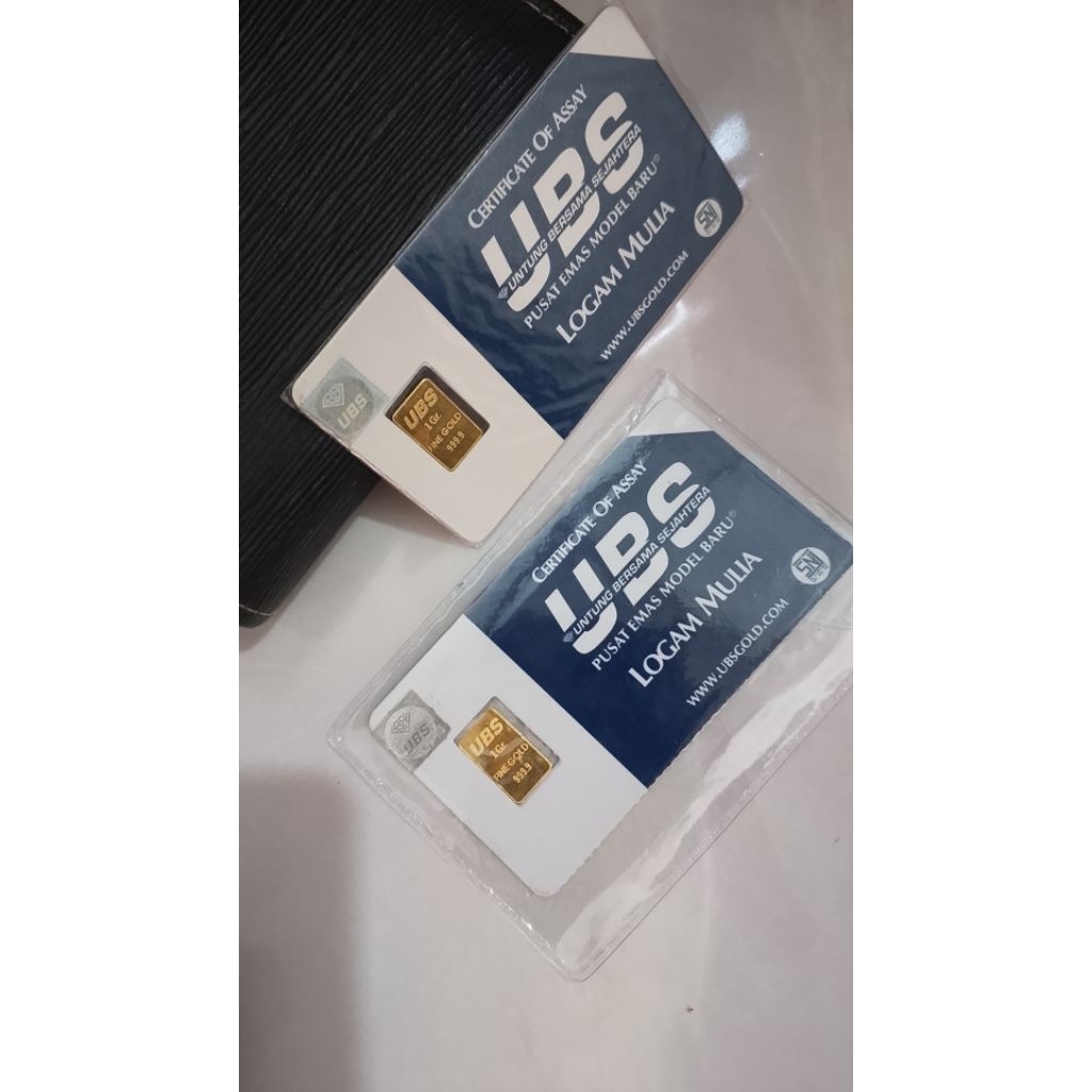 UBS Gold Bar 1 gram