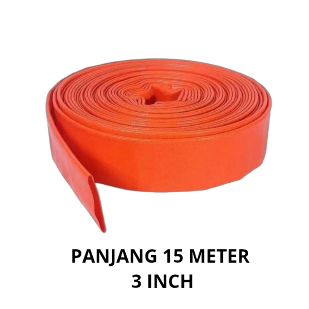SELANG AIR PVC /SELANG ALKON 3 DIM 15 METER