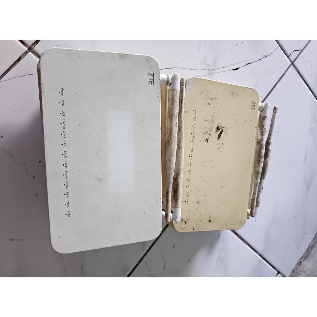 Modem rusak mati zte f609 V3 Gpon ont router wifi rusak(BACA DESKRIPSI)